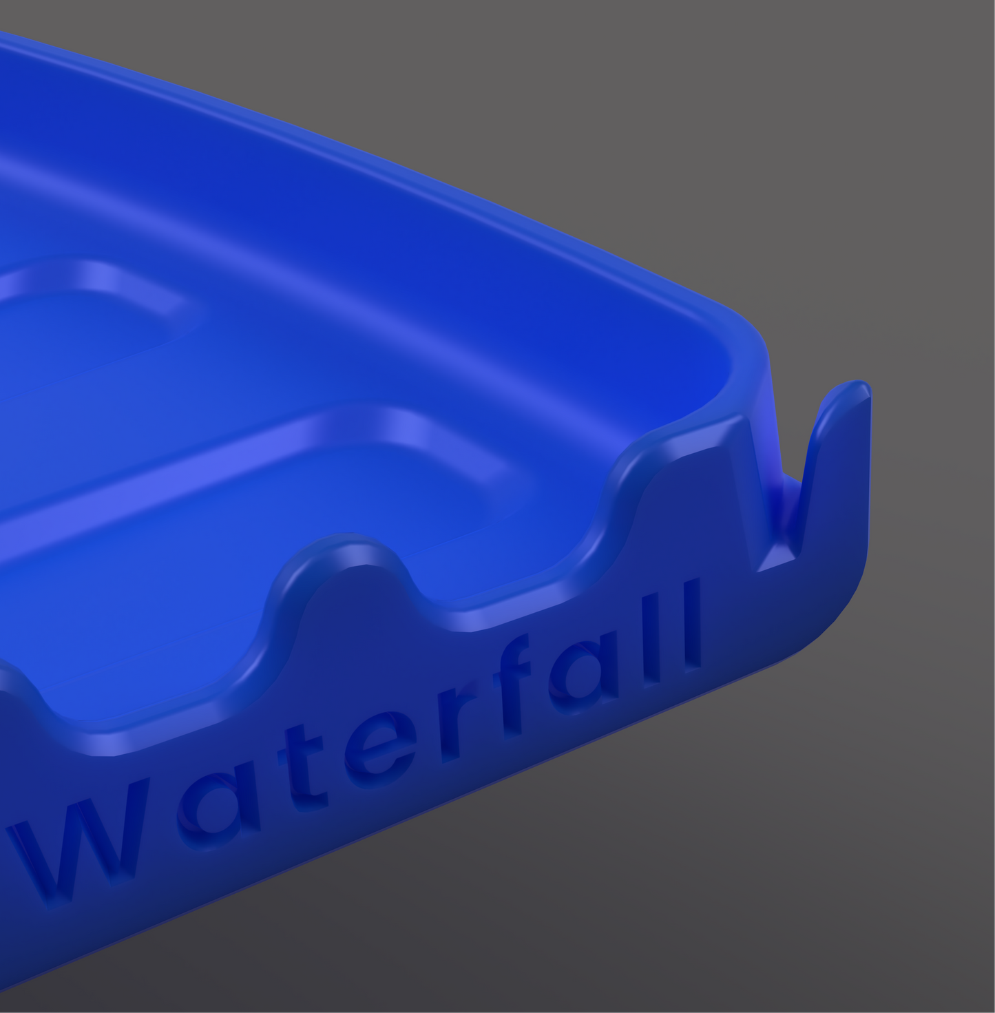 Waterfall - Potter’s wheel tray